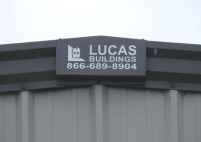 Lucas Buildings Sign