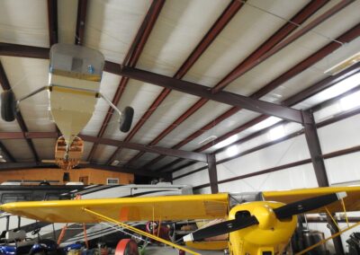 Metal Airplane Hangar Interior