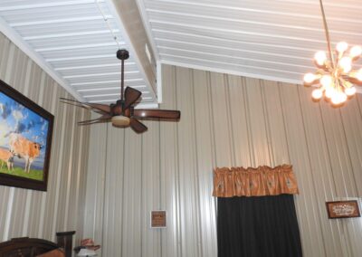 Metal Home Interior Ceiling White-Tan