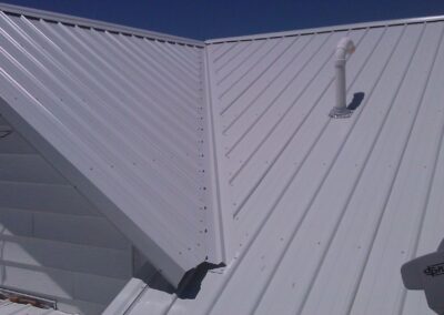 Metal Roof Grey Valley Gable View