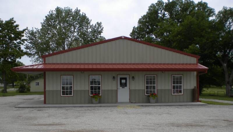 Steel Commercial Building Front