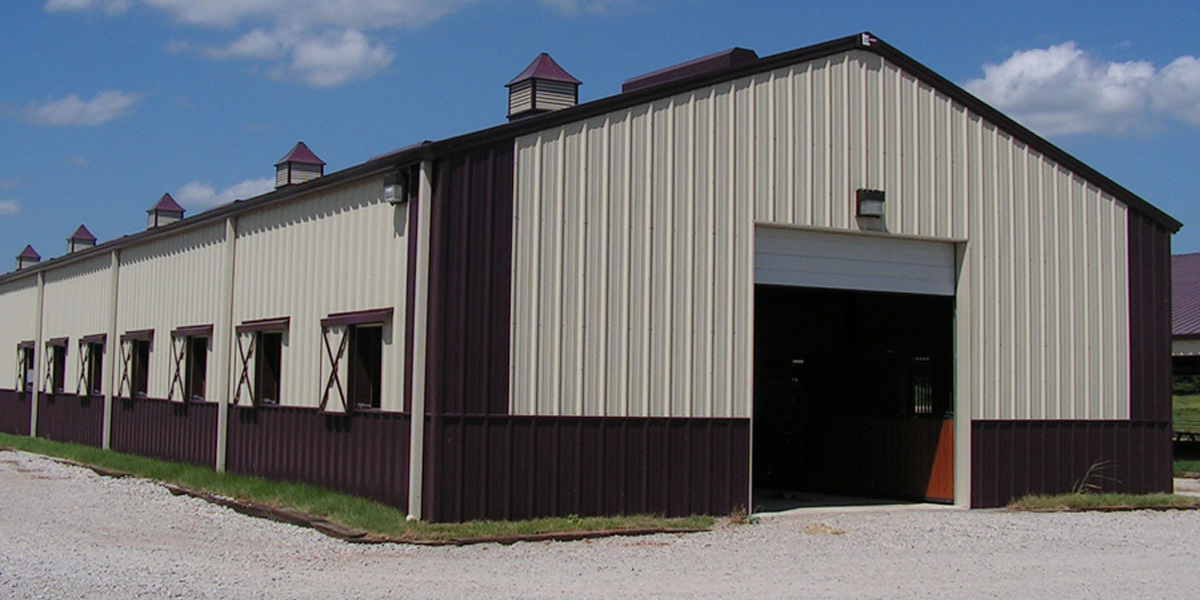 metal barn