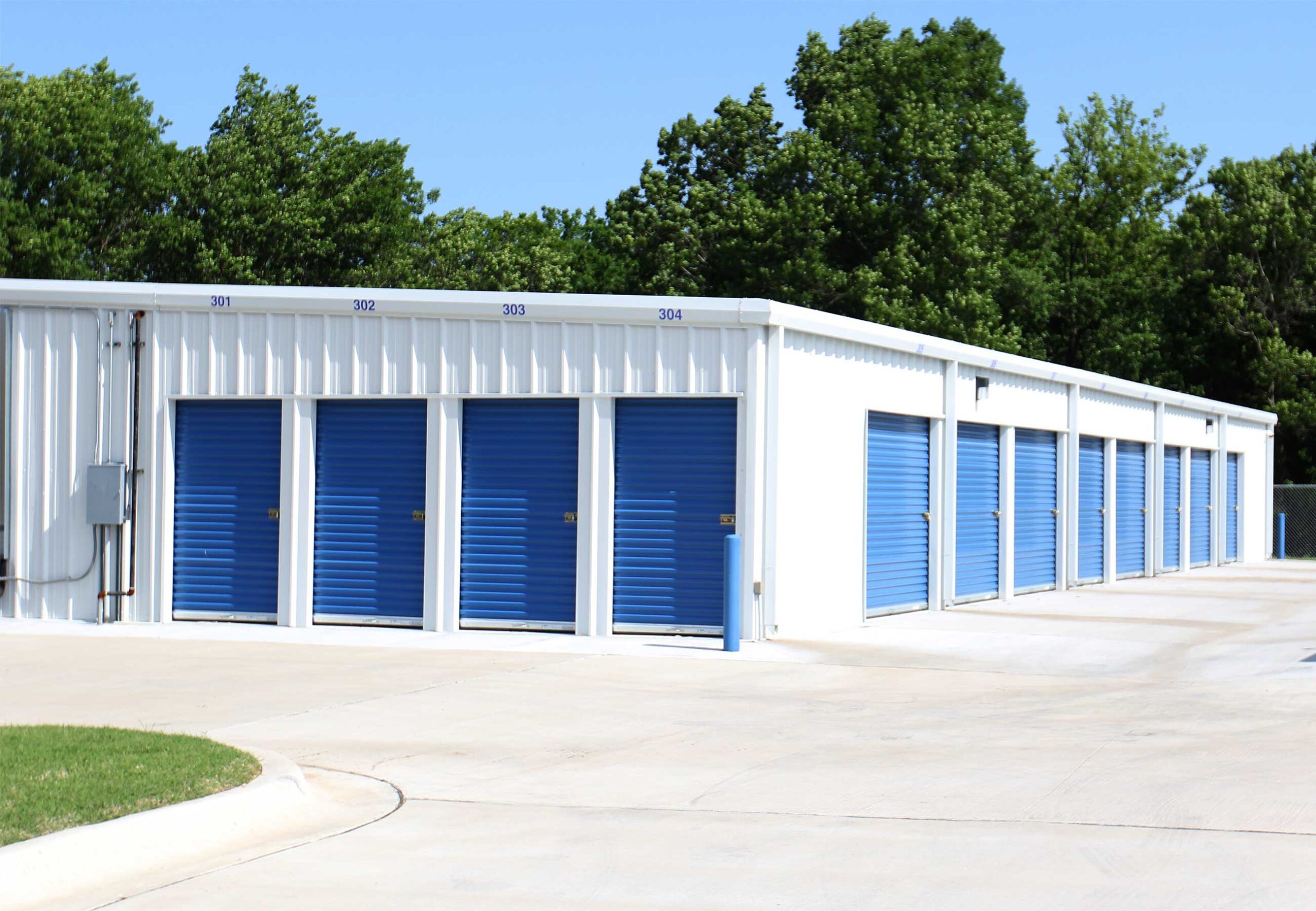 steel self storage buildings