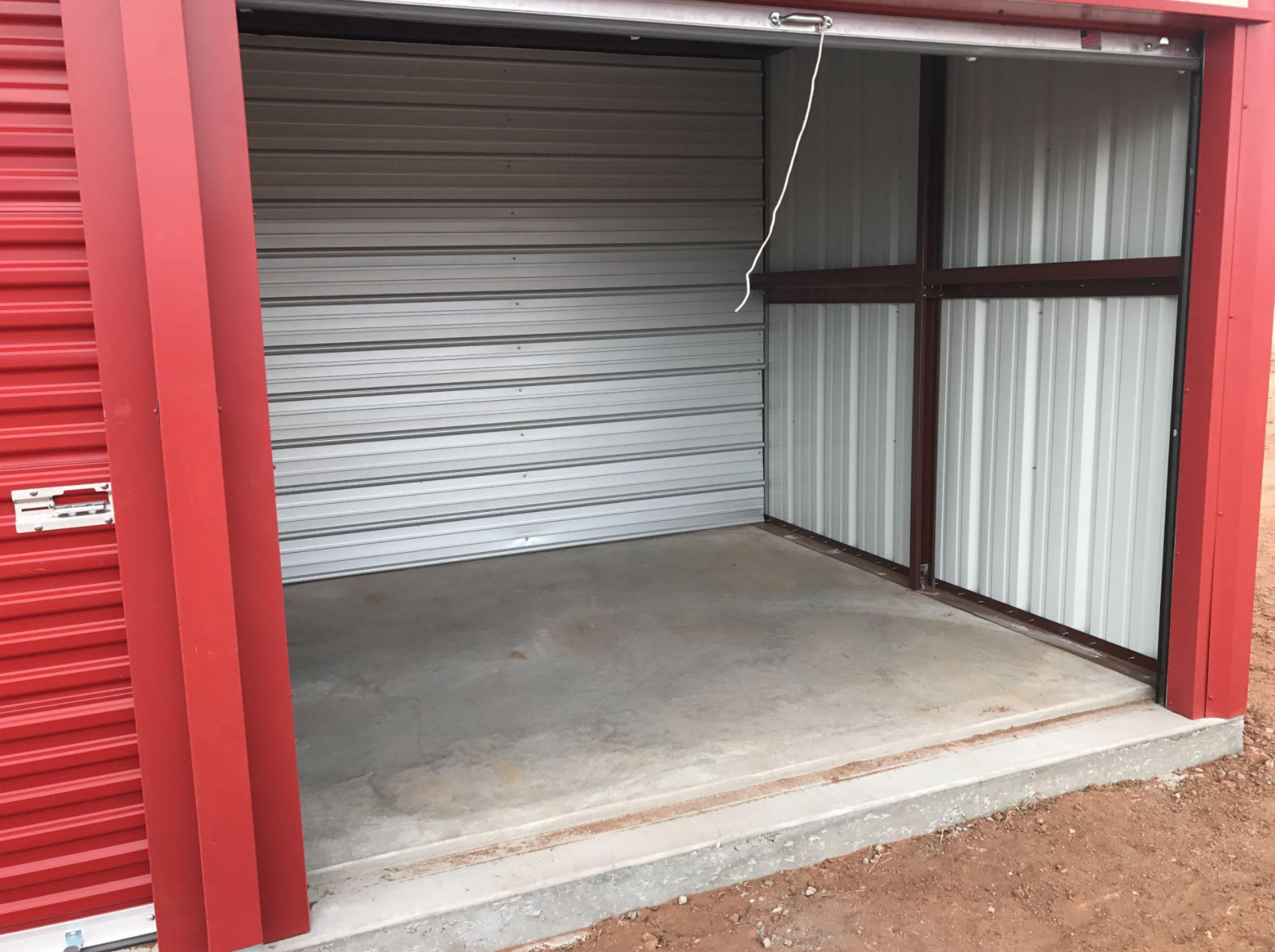 self storage unit interior